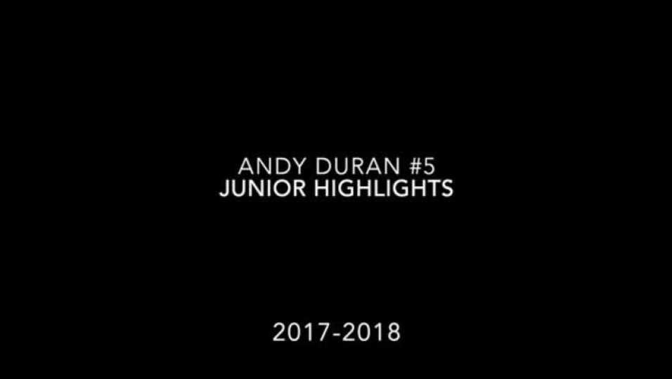 Andy Duran Junior Year