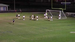 Kirsten LaVallee goal 1st goal vs Gulf HS