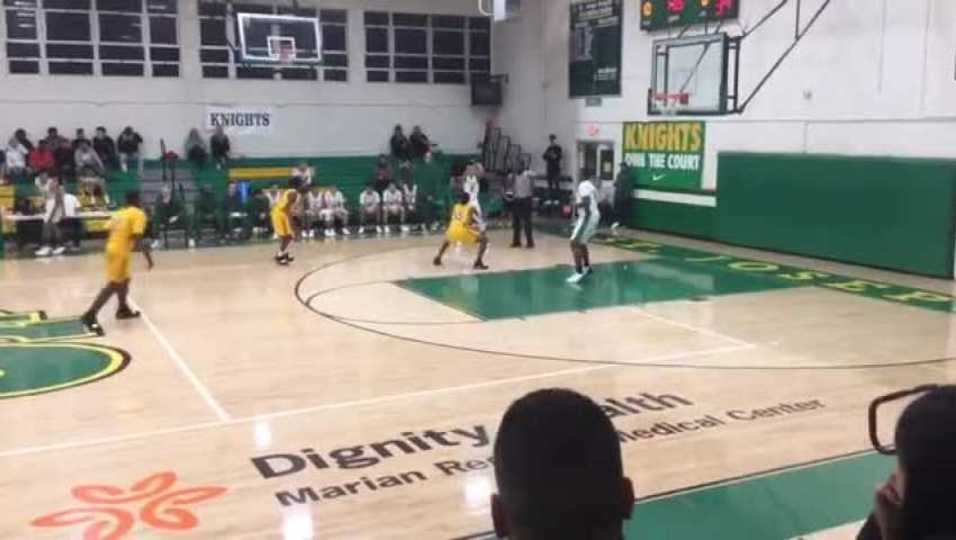 Eli Nourian steal Posterized Dunk