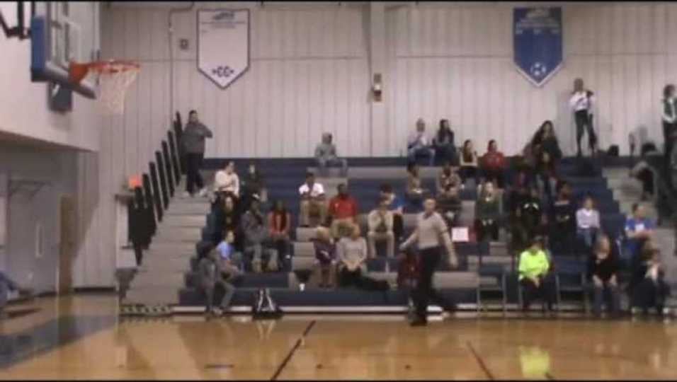 Strong 2 handed slam