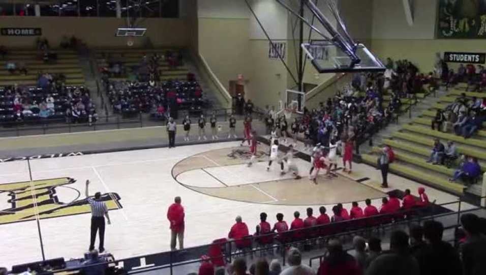 Ben Turner smashes on Rivercrest