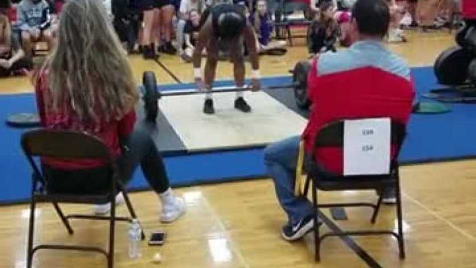 District Championship 1/19/2019 - Clean and Jerk Wandaleen Harris