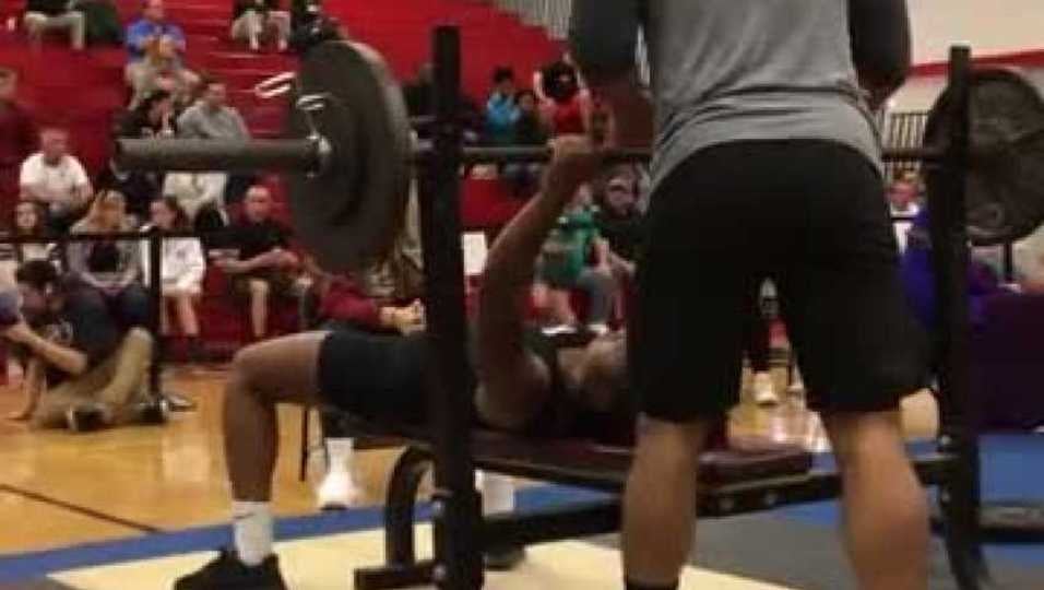 Wandaleen Harris Disctrict Championships Benchpress