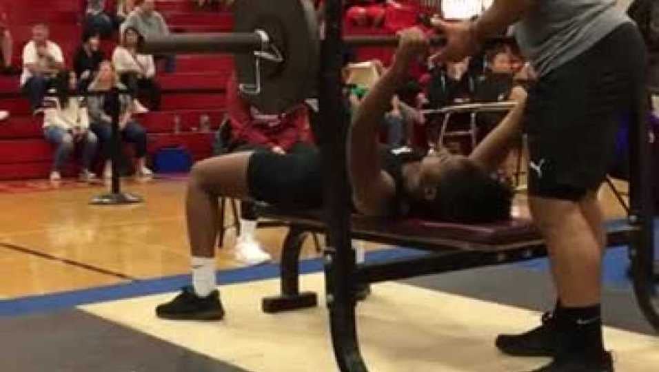 Wandaleen Harris Disctrict Championships Benchpress