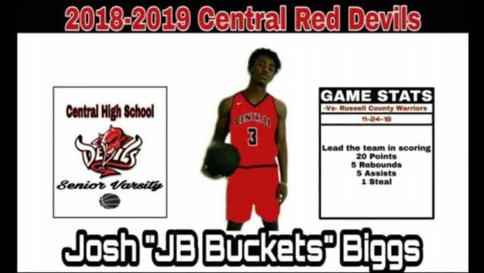 11-24-18 vs Russell County-Josh Biggs Highlights