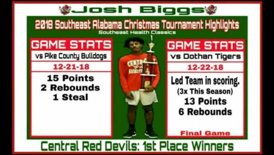 Southeast Alabama Health Christmas Classic- Josh Biggs Highlights