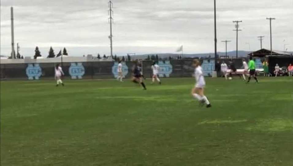 CLOVIS NORTH GIRLS SOCCER 8 OF THE 9 AGAINST ST. JOES