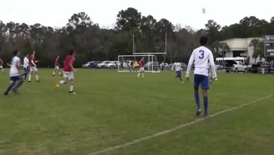 D. Mendez goal vs Hilton Head Prep