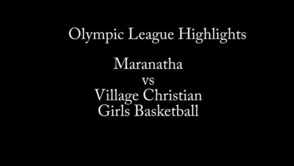 Maranatha vs Village Christian