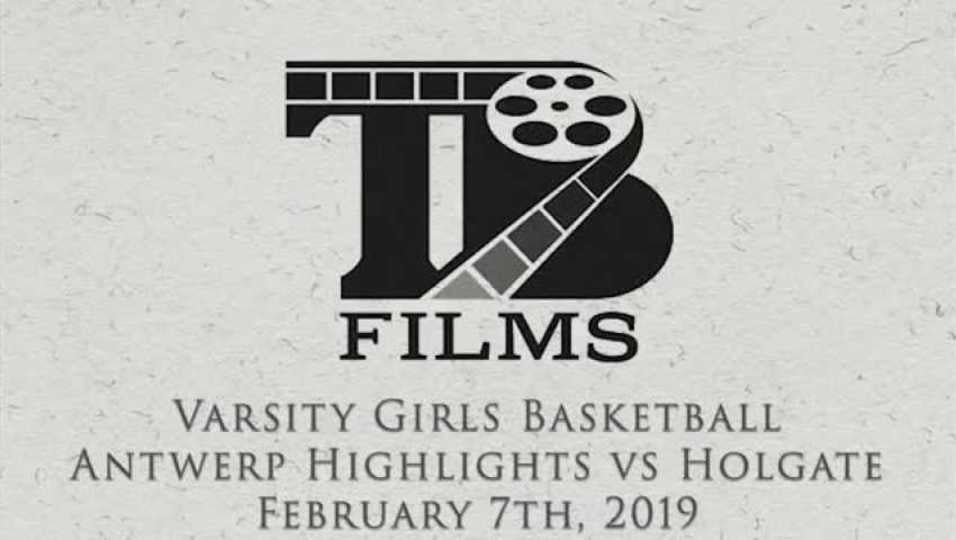 Antwerp Varsity Girls Basketball Highlights vs Holgate