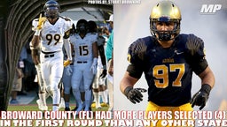 Broward County (FL) has 4 players selected in first round of NFL Draft