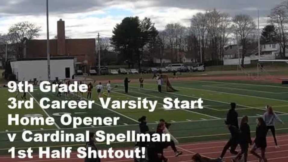 Abigail Booth, Goalie, Highlights BF v Cardinal Spellman 041019