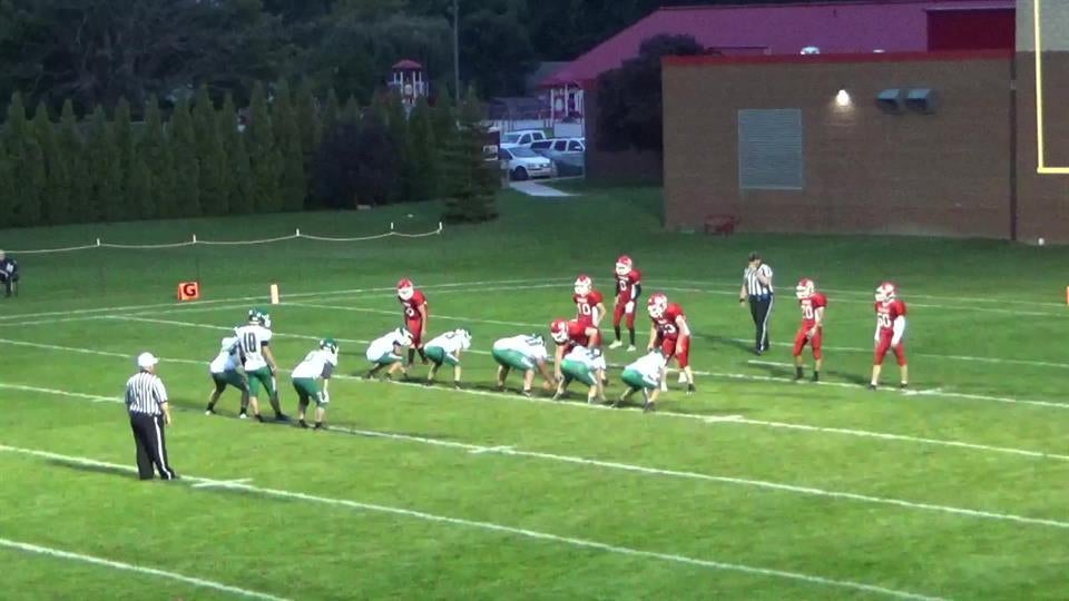 Clark Leads Defense to Sack v A-F