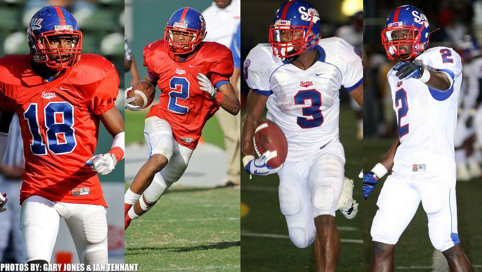 Serra's (CA) loaded group of wide receivers in 2009