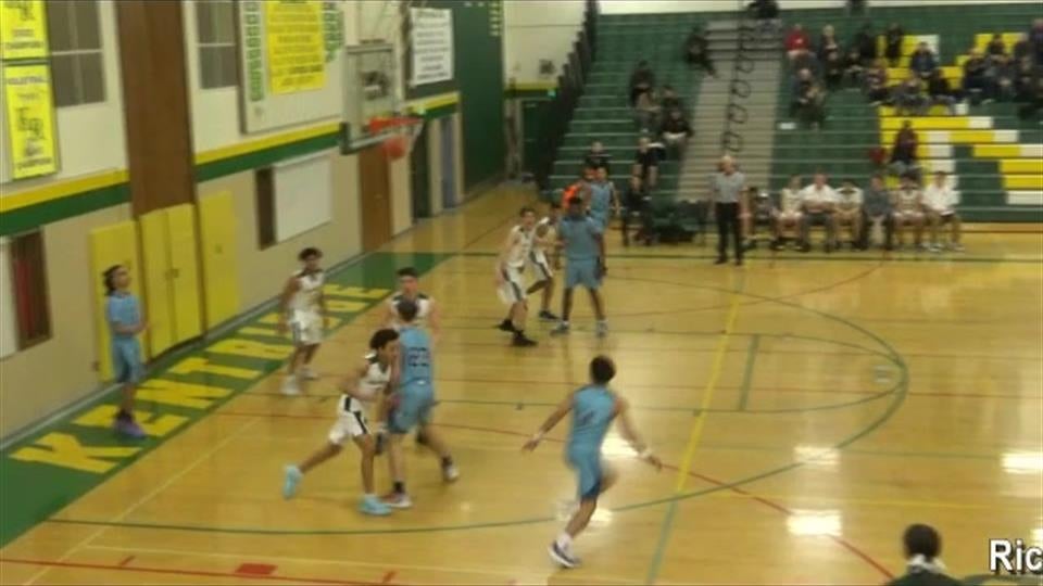 Ricky Bell 3rd RB3 Game Highlights 31 pts, 8 reb, 5 ast, 1 stl. vs Kentrigde HS Jan 24, 2020. m