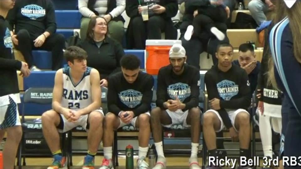 Ricky Bell 3rd RB3 Game Highlights 24 pts, 2 ast, 4 reb, 5 stl, 1 Charge. vs Auburn Riverside HS Feb 06, 2020