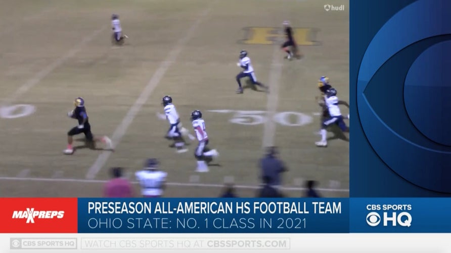 MaxPreps' National Football Editor Zack Poff joins Chris Hassel on CBS HQ to break down 2021 Ohio State commit TreVeyon Henderson's selection on the first team.