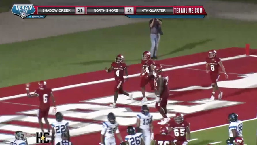 Highlights of No. 2 North Shore's (TX) 38-21 win over No. 17 Shadow Creek (TX) in a matchup on nationally ranked teams.