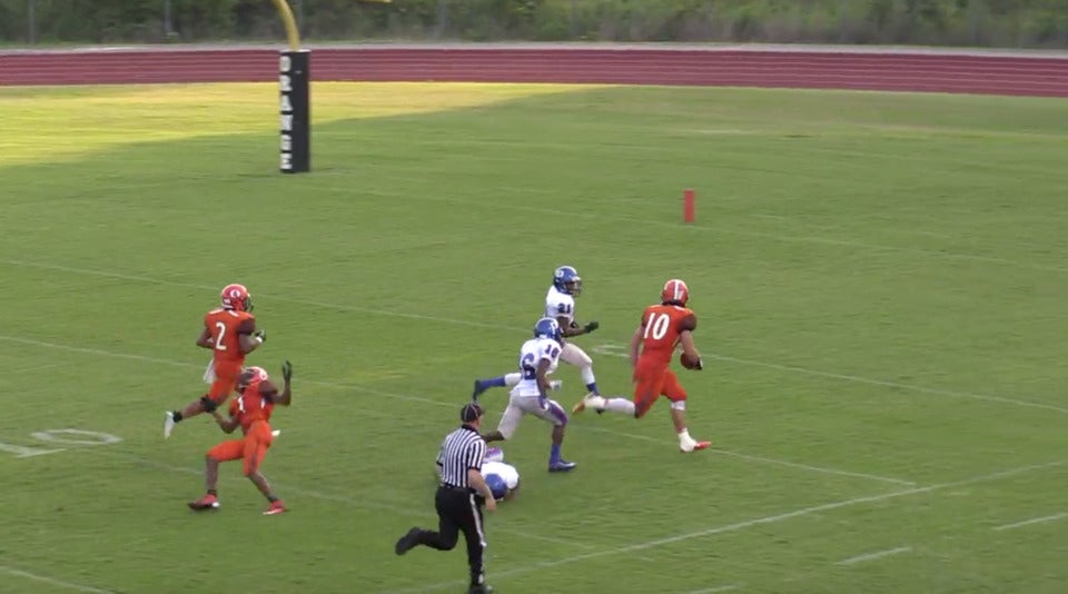 Atlanta Braves' Bryse Wilson - High School Football Highlights