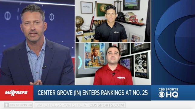 Steve Montoya and Zack Poff join Todd Grisham on CBS HQ and take a look at the only new team to join this week's MaxPreps Top 25 - Center Grove (IN).