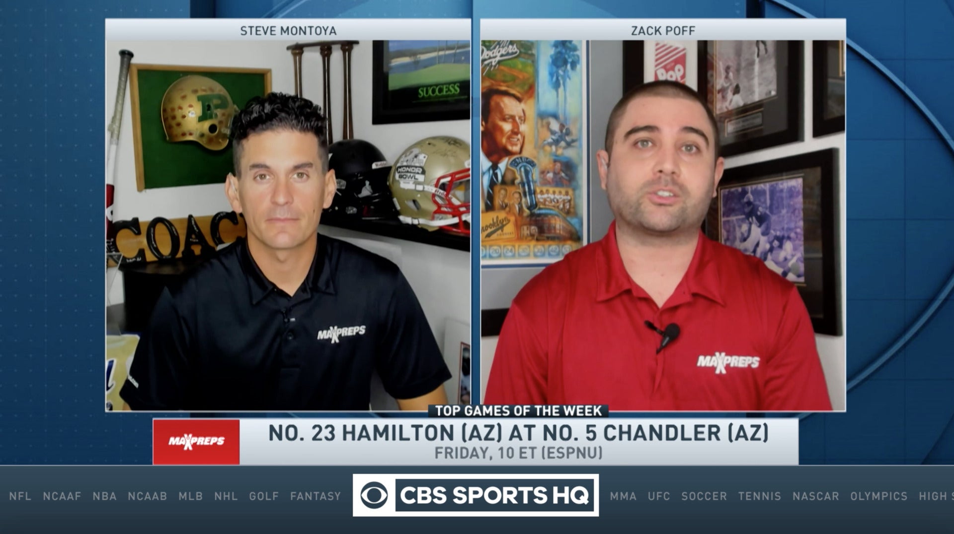 No. 5 Chandler (AZ) hosts No. 23 Hamilton (AZ) on ESPNU in matchup of Top 25 teams