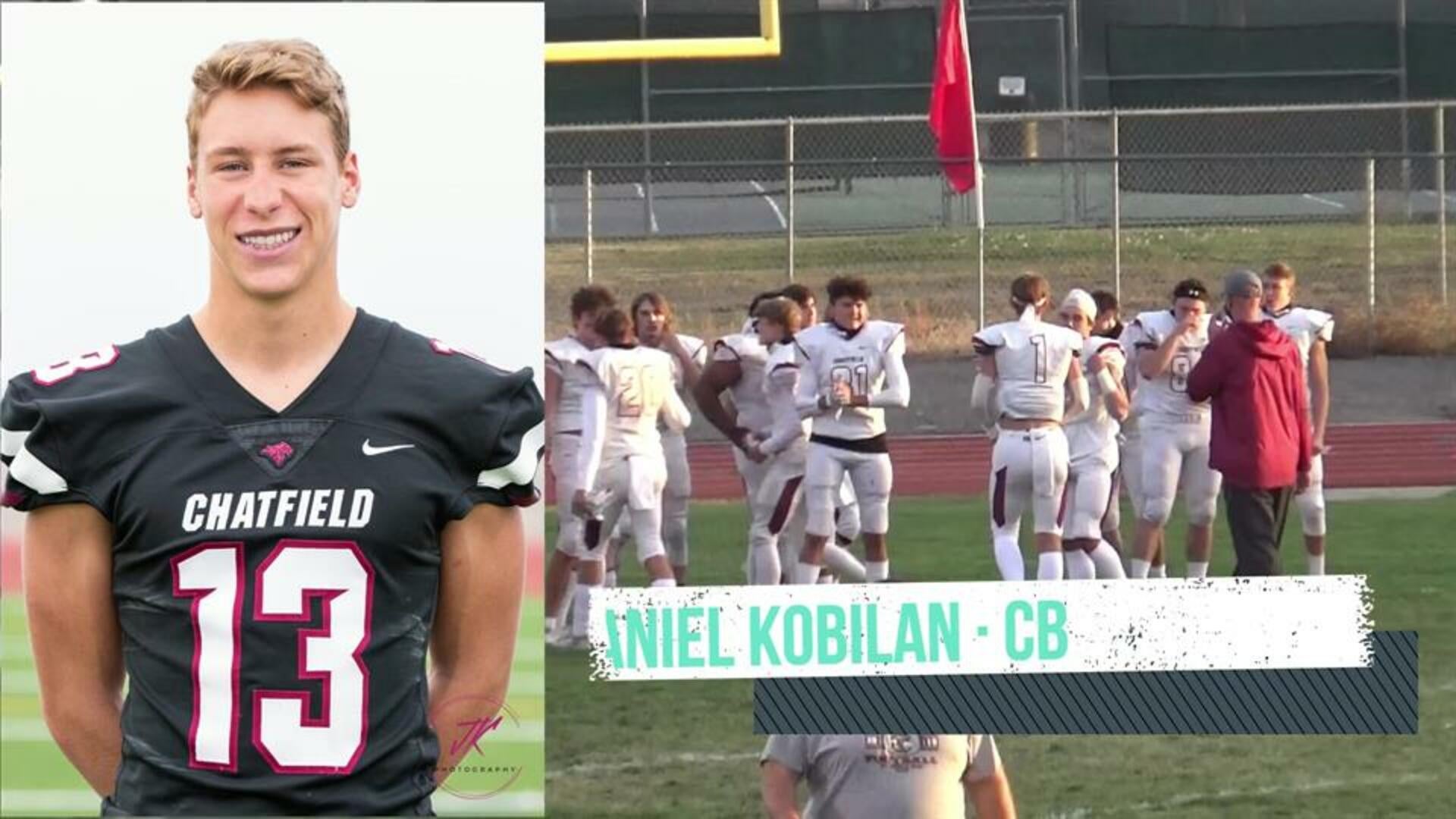 Daniel Kobilan 3 Forced Fumbles, Fumble Recovery, 7 Tackles | Chatfield @ Montrose 10.9.2020