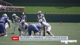 No. 1 IMG Academy finishes year undefeated with a 41-6 win over TRU Prep Academy