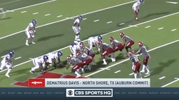 2021 Auburn commit Dematrius Davis // The best quarterback in Texas