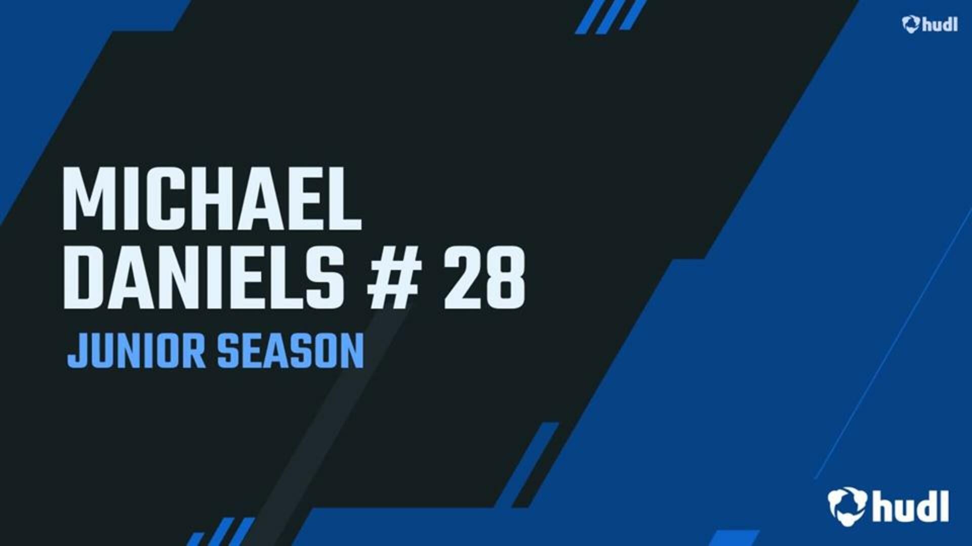 MICHAEL DANIELS # 28 CLYDE FLIERS 2020 JUNIOR SEASON HIGHLIGHTS