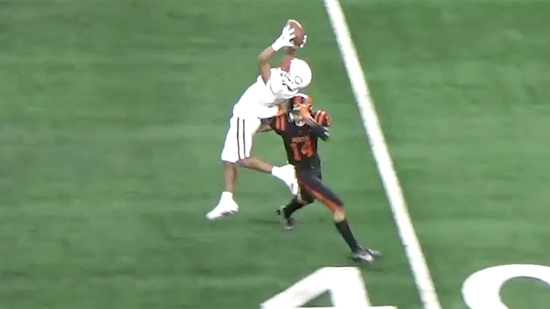 4 INTs, 2 PICK SIXES for Brandon King in state title game