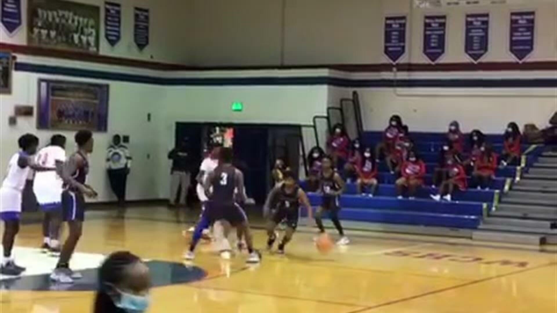 Dre Burroughs (5) 1st Half 3’s