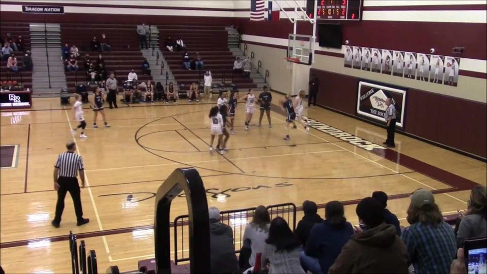 McNeil Jr. Natalie Curtis (2022) with 13 in comeback win over Round Rock HS