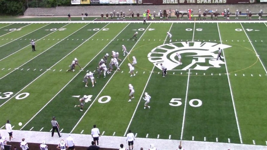 Corey Kiner of Roger Bacon (Cincinnati) is the 2020 MaxPreps Ohio High School Football Player of the Year.