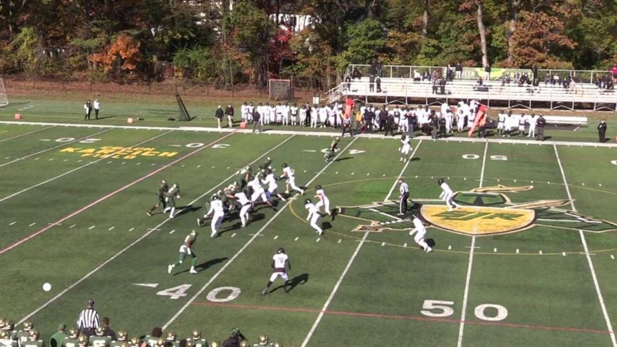 Audric Estime of St. Joseph Regional (Montvale) is the 2020 MaxPreps New Jersey High School Football Player of the Year.