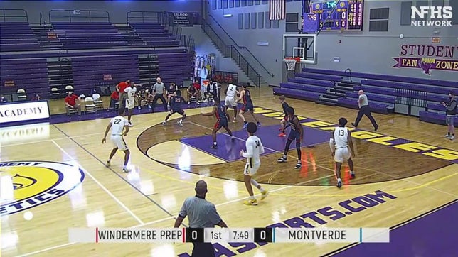 6-foot-10 Jalen Duren of Montverde Academy is off to a great start in 2020-2021.