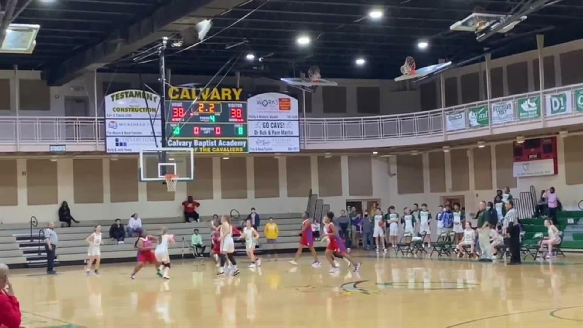 Senior Hannah Mathews #5