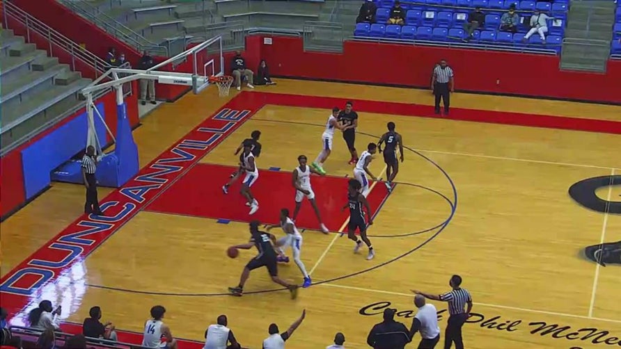 Highlights of Waxahachie's 88-85 win over Duncanville on Jan. 9. Oklahoma commit C.J. Noland led the way for the Indians with 30 points.