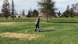 Nathaniel Bidwell tees off