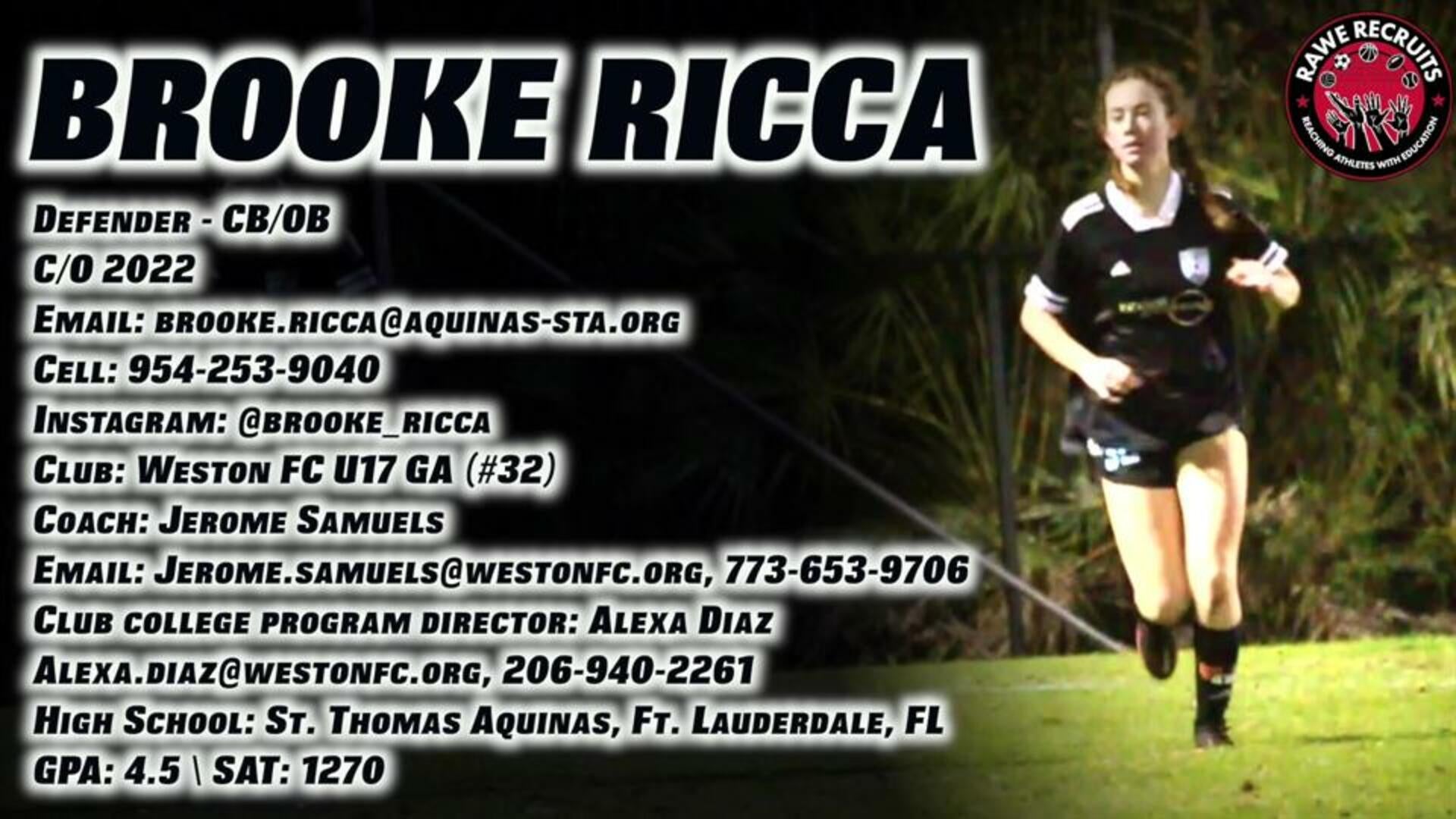 Brooke Ricca | 2022