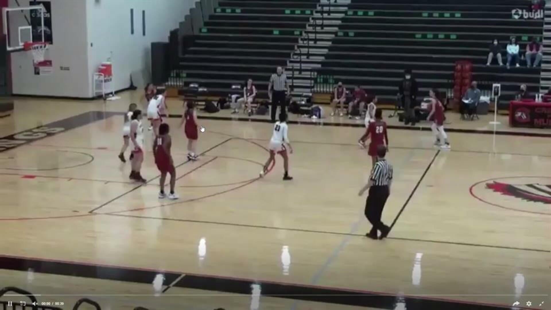 Aliya Carr - 17 points vs Creekview