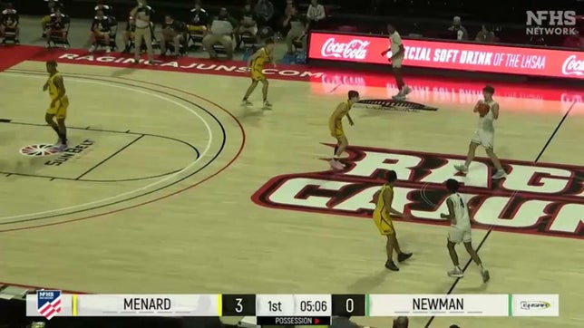 Newman beats Menard to advance to first state title game since 1993.