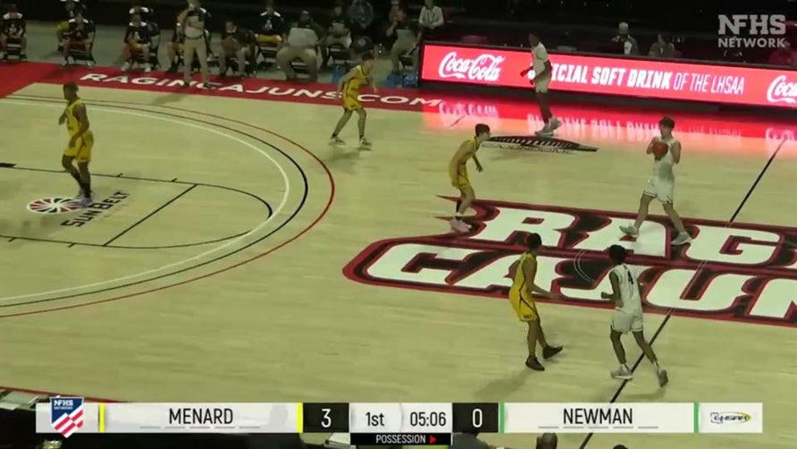 Newman beats Menard to advance to first state title game since 1993.