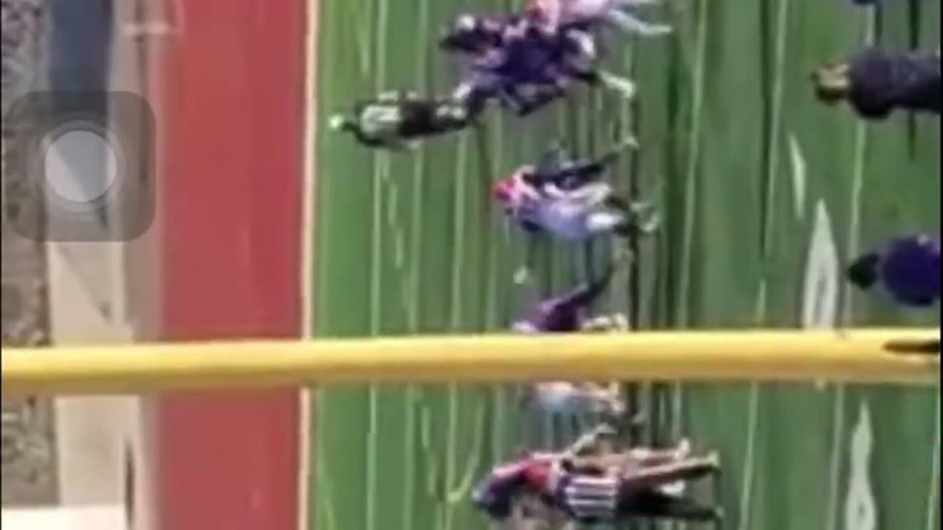 Pasco vs East Valley 74 yrd catch