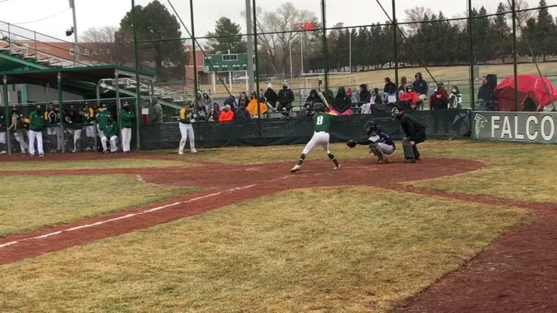 Hunter at bat