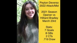 Peyton Deverso-BWHS vs Hilliard Bradley