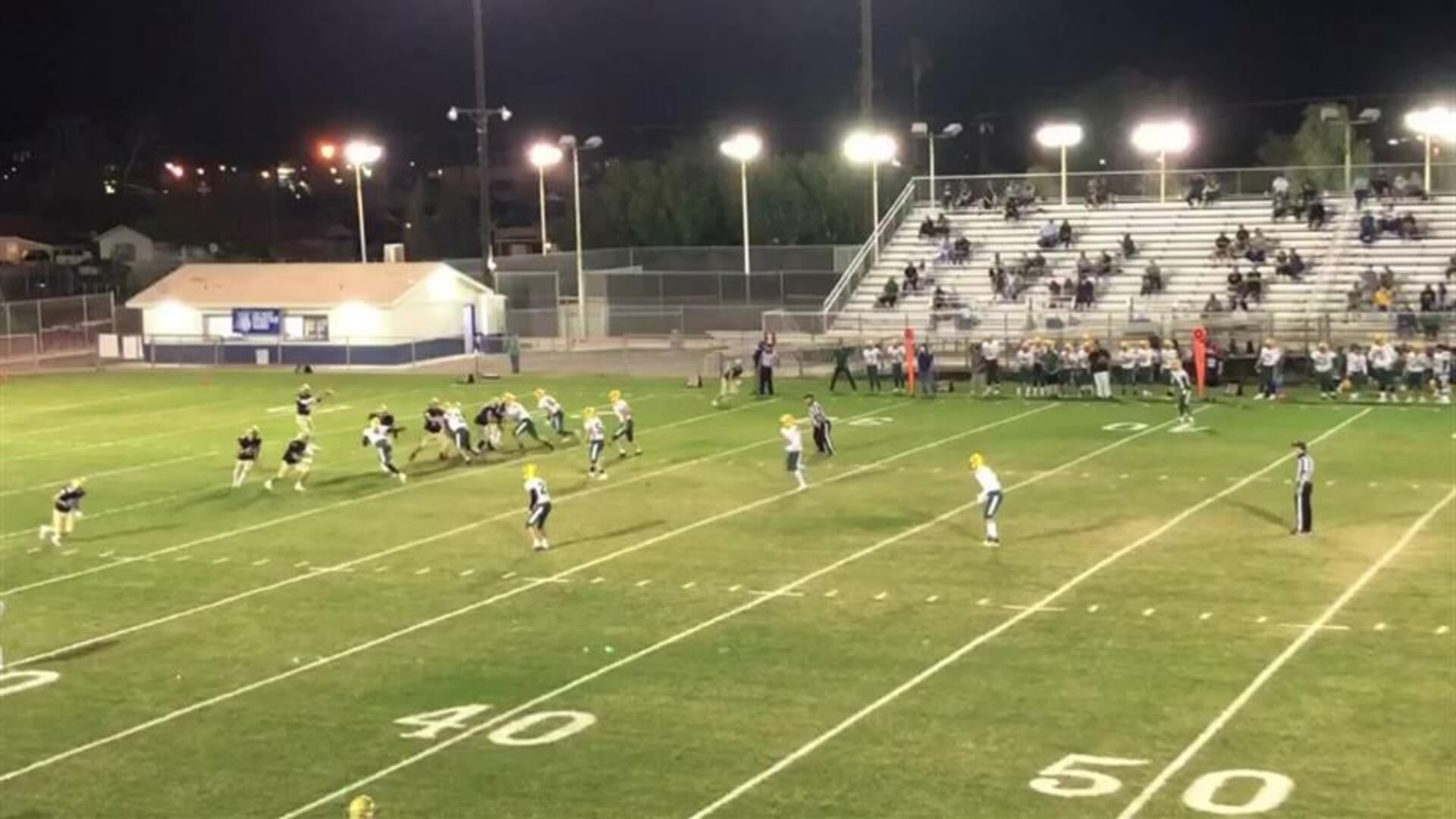 Diego Elorduy 25 yd run