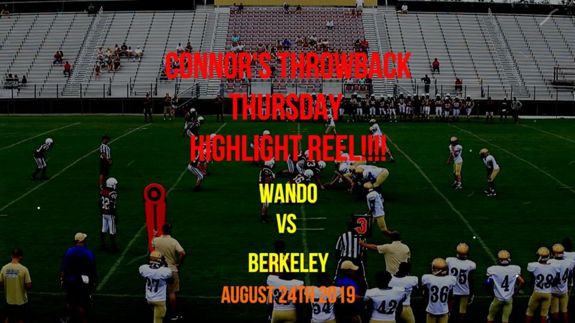 Connor Theriault's Throwback Thursday!