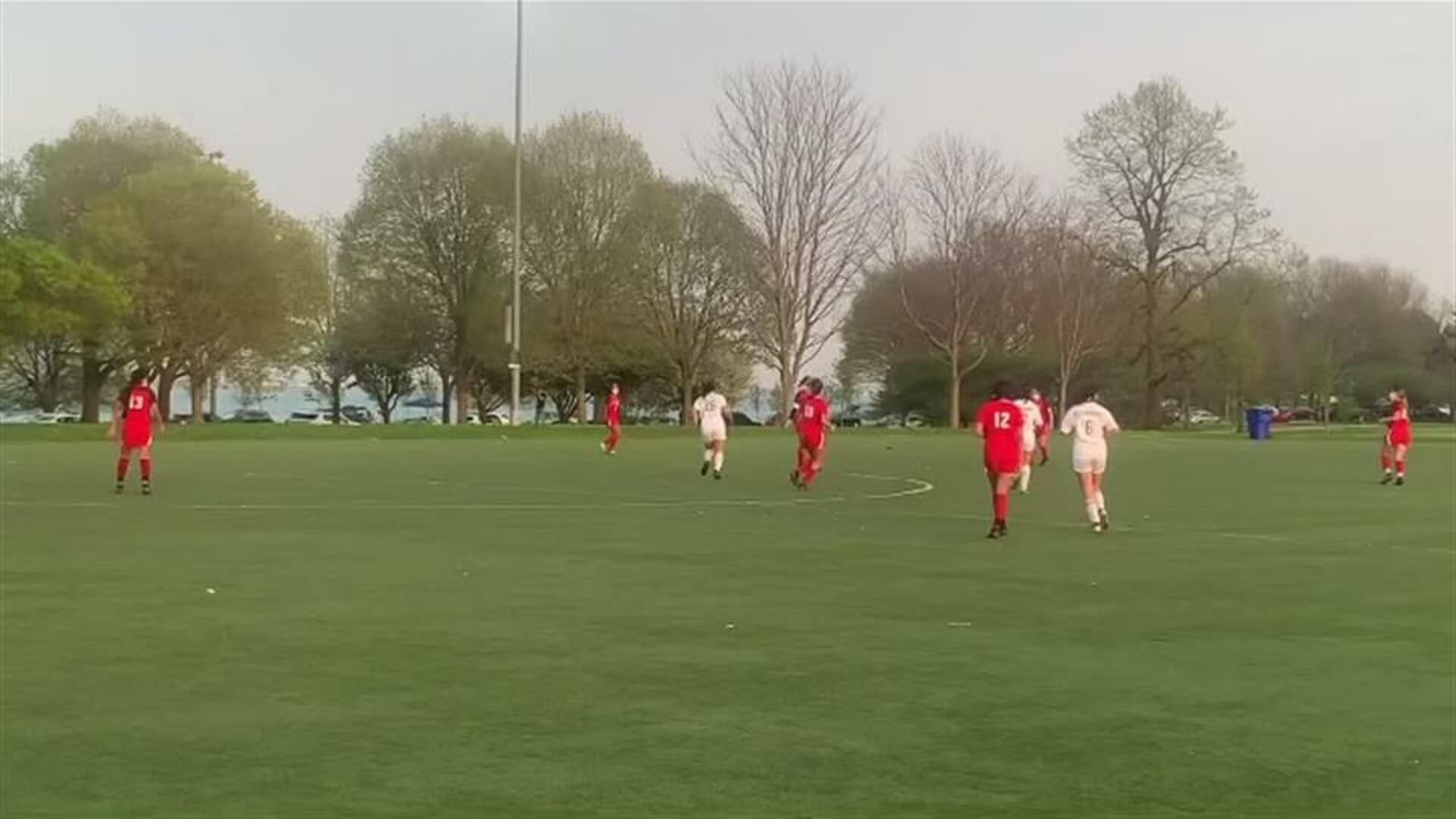 Goal 2 of 2: Jasmine Cervantes assist Valeria Avila