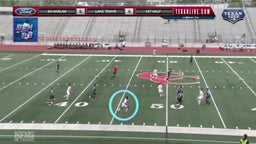 Ben attacking play 1: LTHS vs Harlan (Regional semi finals)
