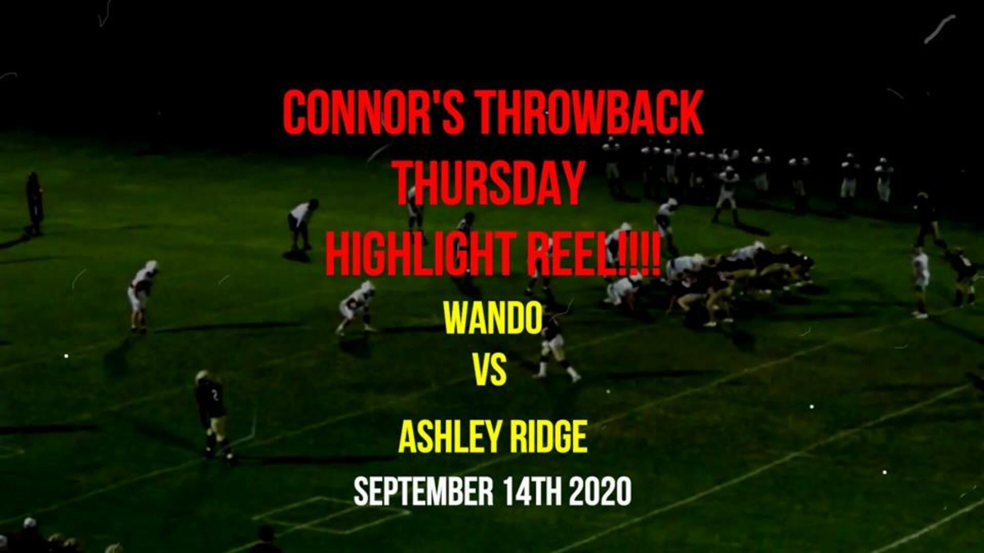 Connor Theriault's Throwback Thursday